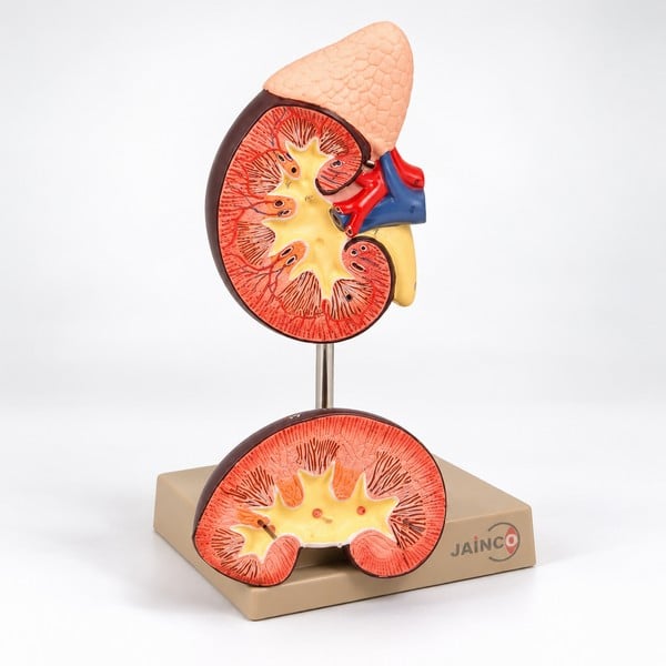 Human Kidney with Adrenal Gland